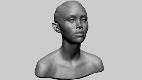 Fantasy Female Head E