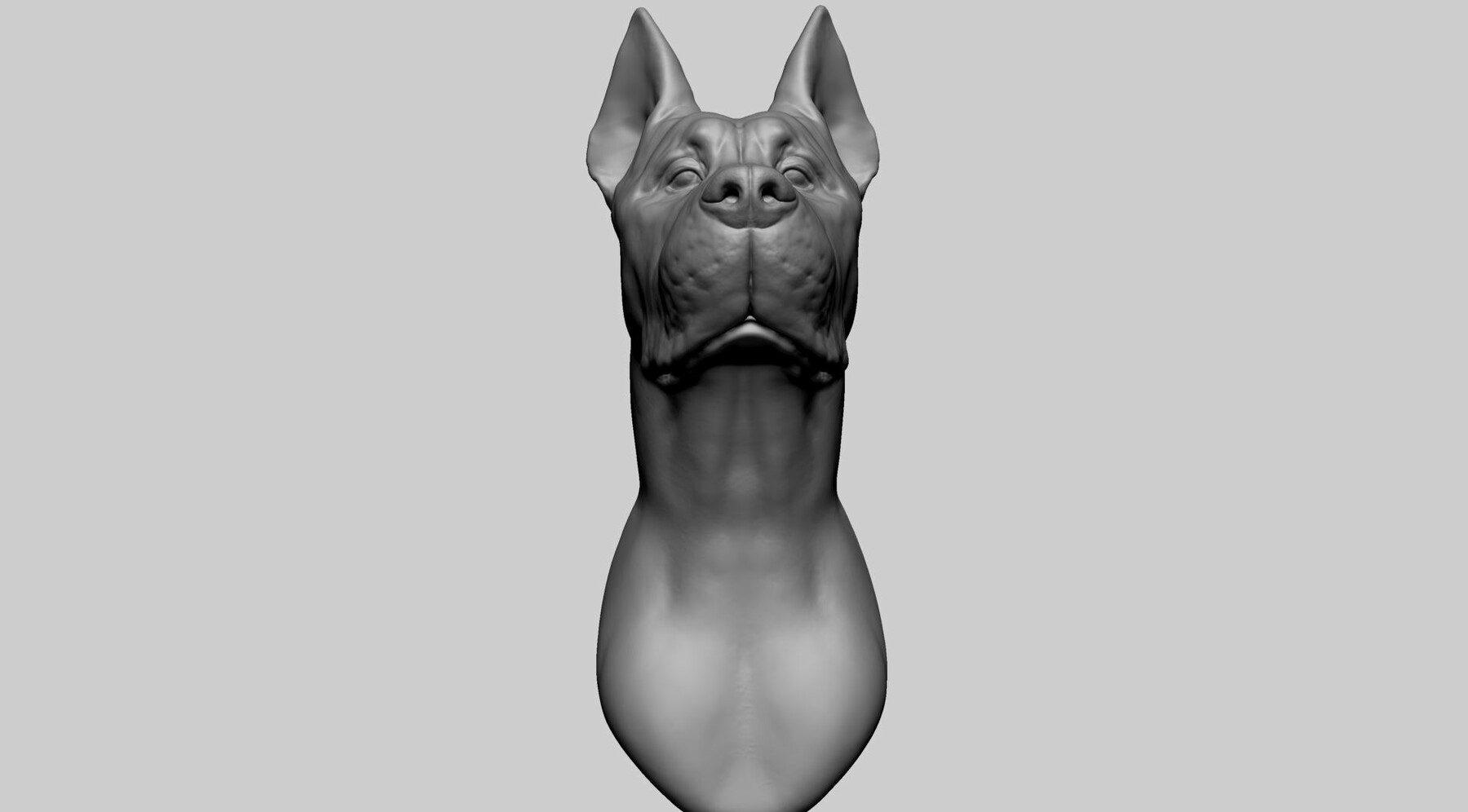ArtStation Dog Bust Resources