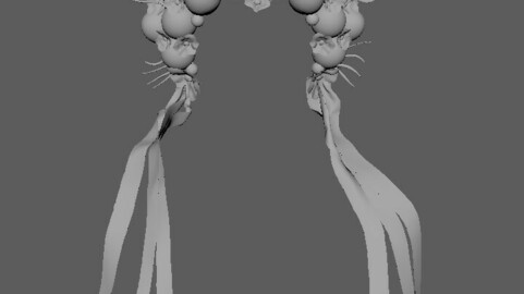 Ukrainian Wreath Free 3D Model