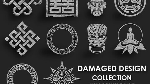 Damaged Design Collection IMM Brush Pack 10 in One