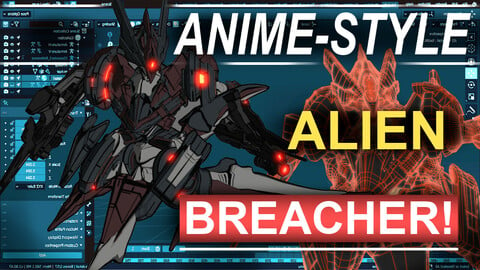Anime Style: Alien-BREACHER