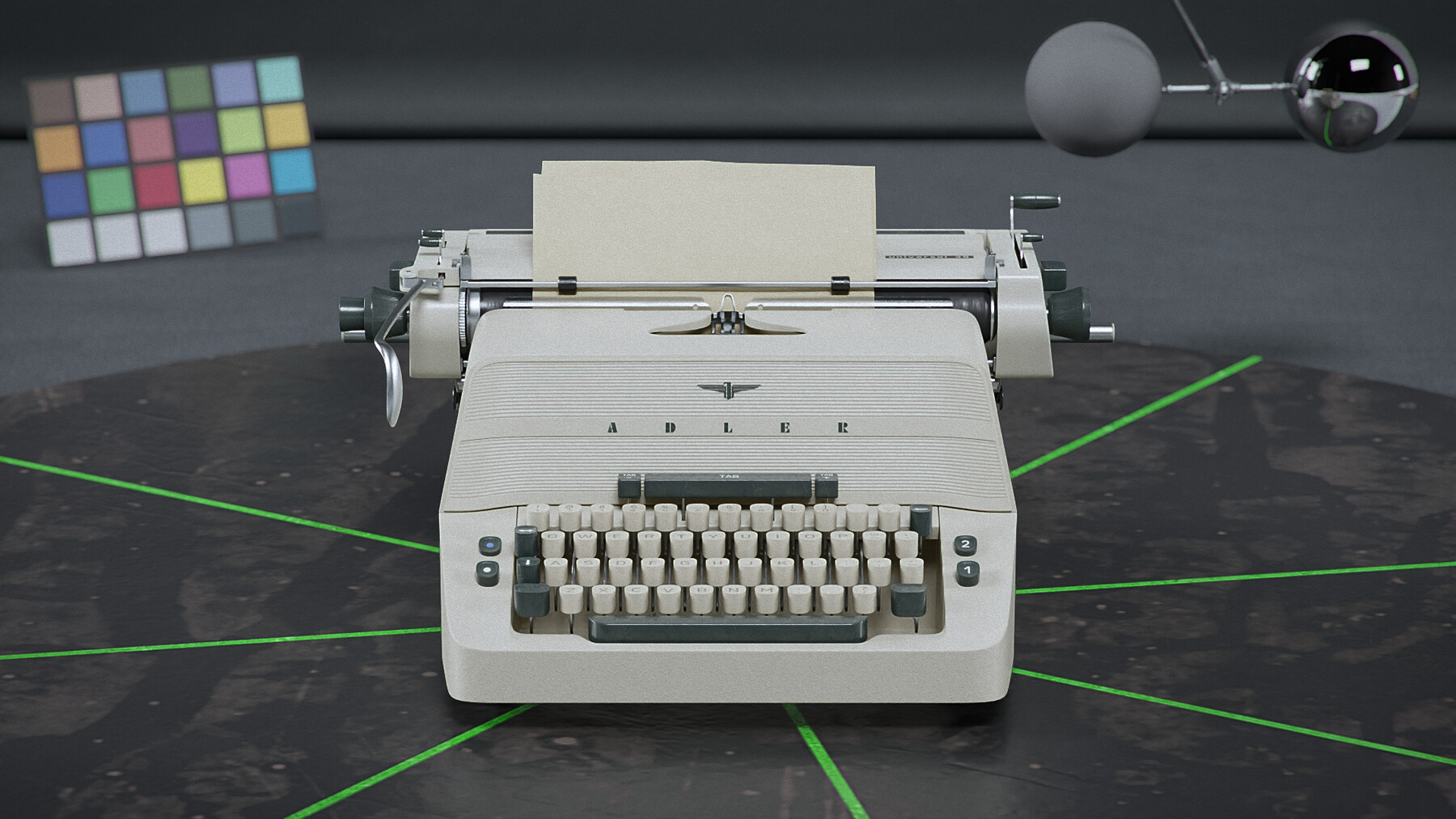 ArtStation Typewriter from 'The Shining' Game Assets