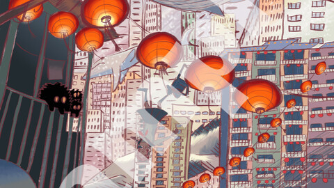 Lantern Festival Digital Phone Wallpaper