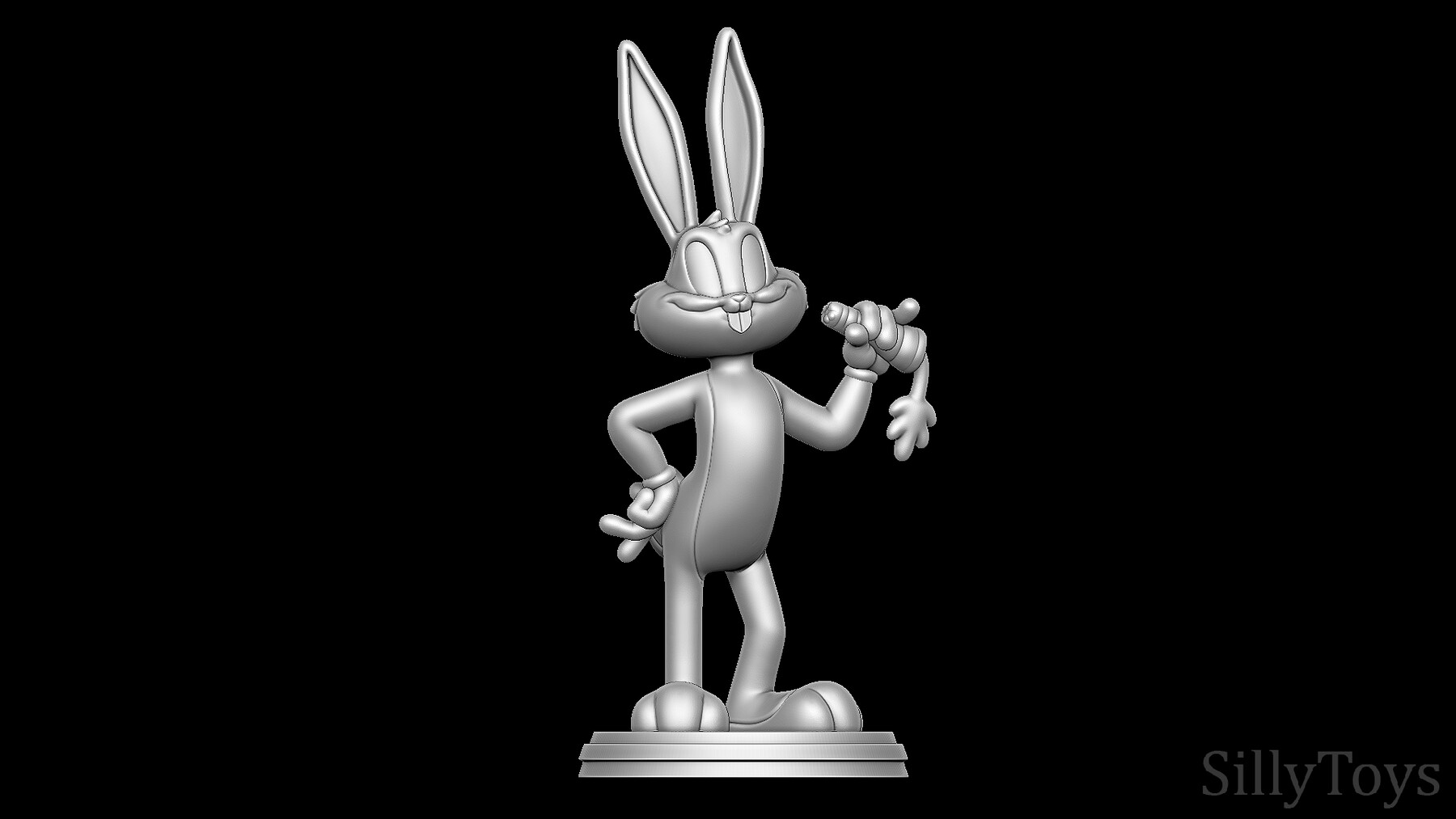 ArtStation - Bugs Bunny - Looney Tunes 3D print model | Resources