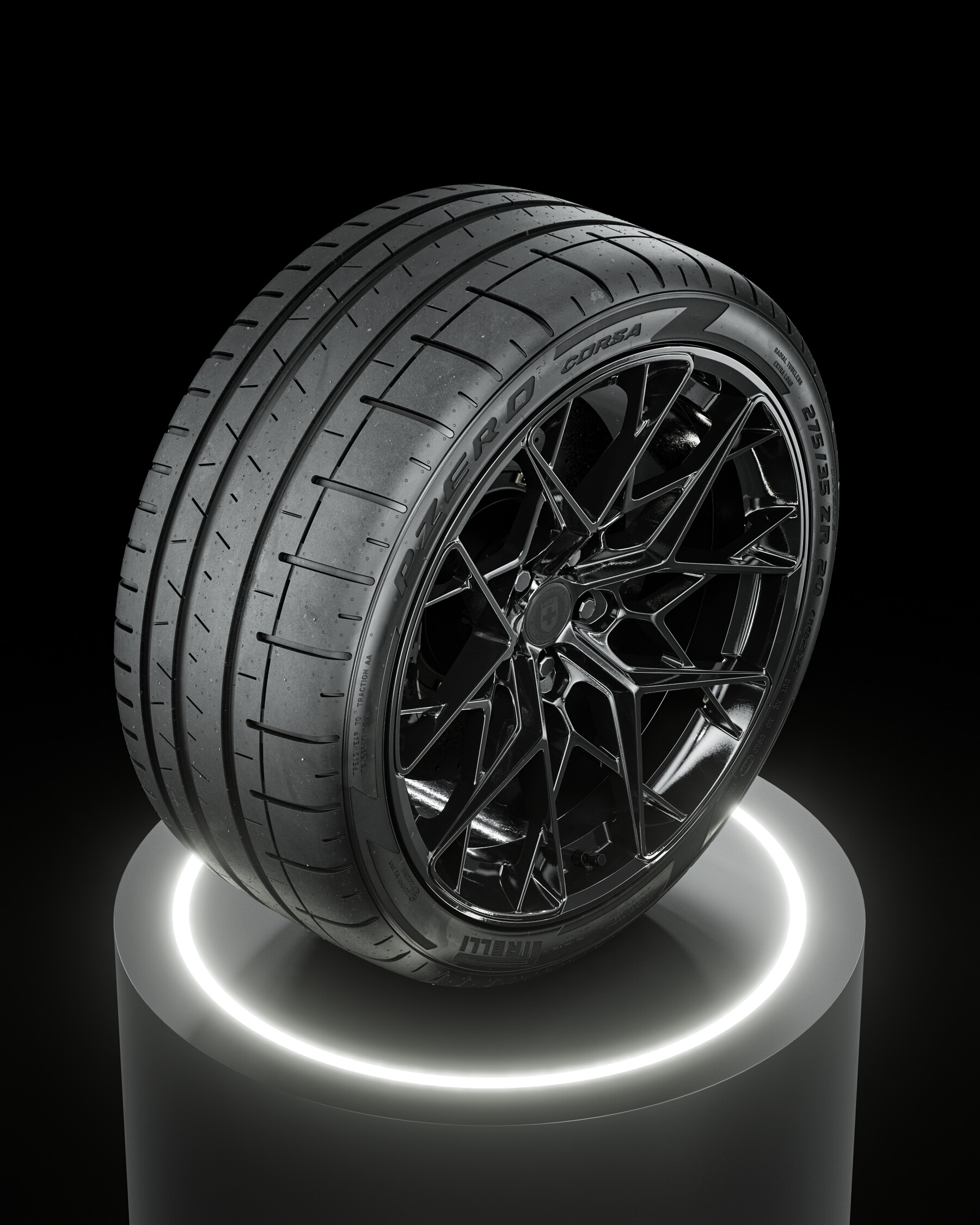 Pirelli P ZERO™ Corsa (PZC4) • 275/35 ZR20 (102Y) (Real World Details)