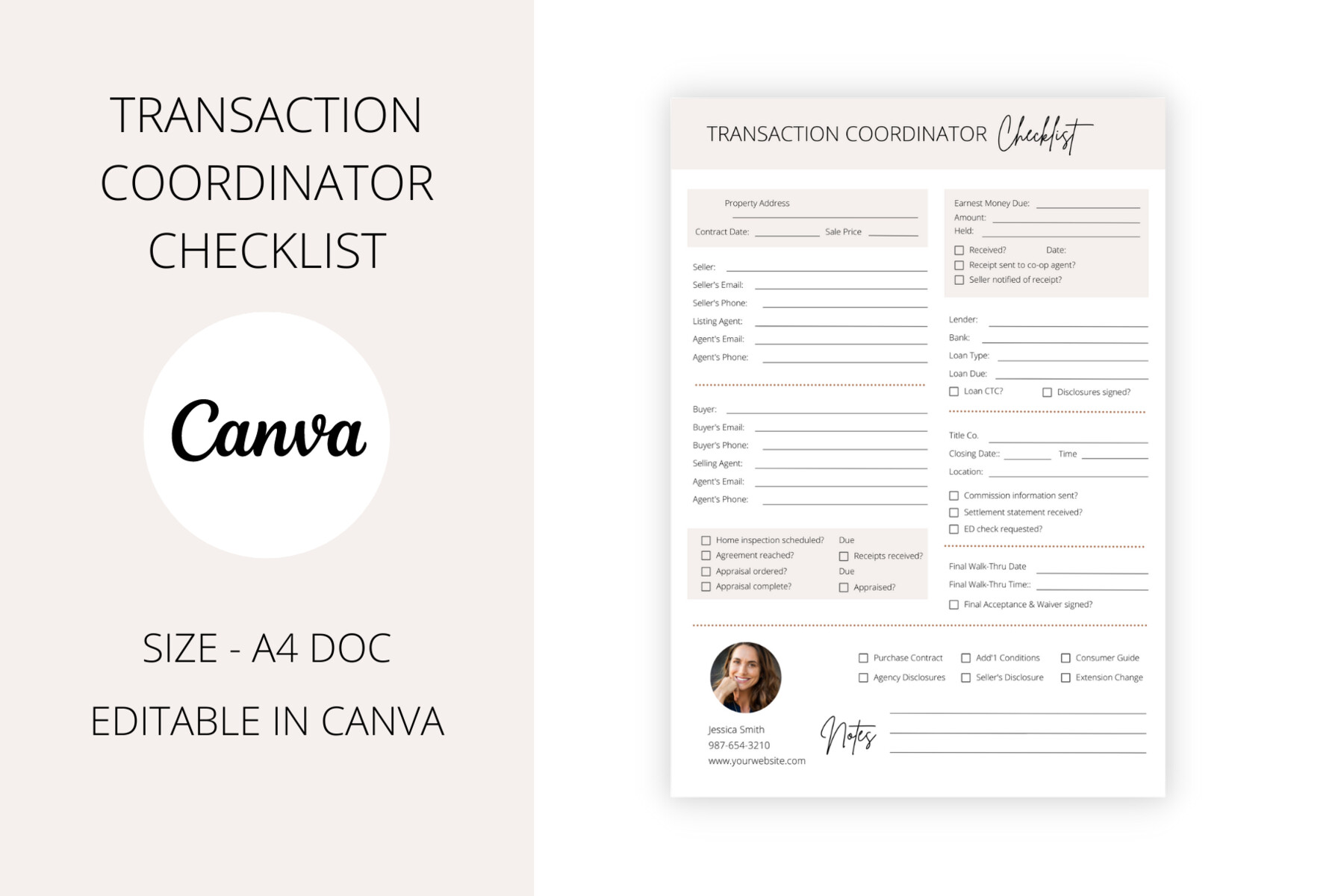Transaction Coordinator Check List Real Estate Check List Real Estate  Transaction Coordinator Check List Real Estate Check List Real Estate
