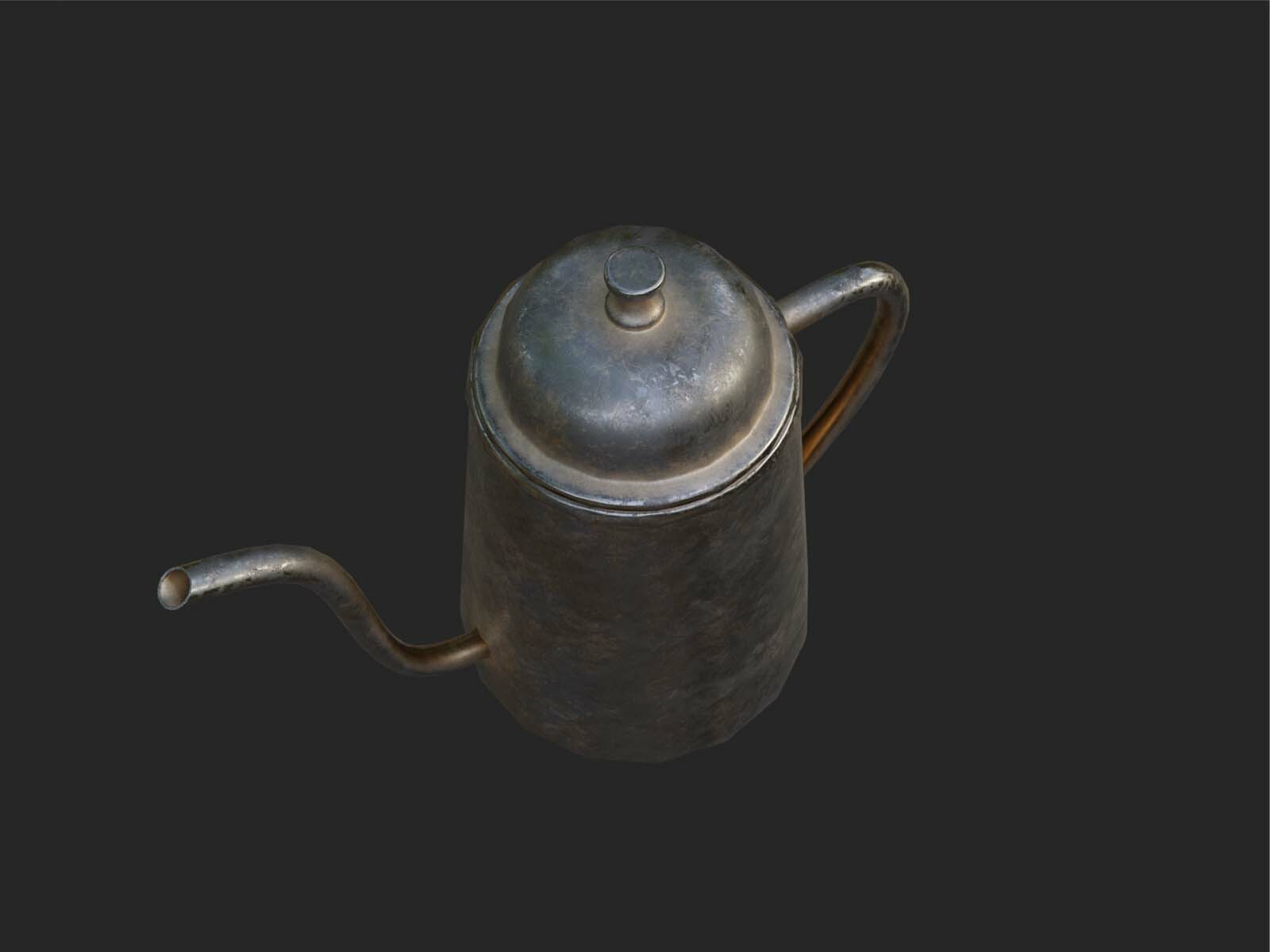 ArtStation coffee pot Game Assets