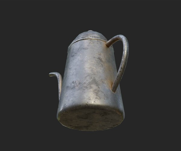 ArtStation coffee pot Game Assets