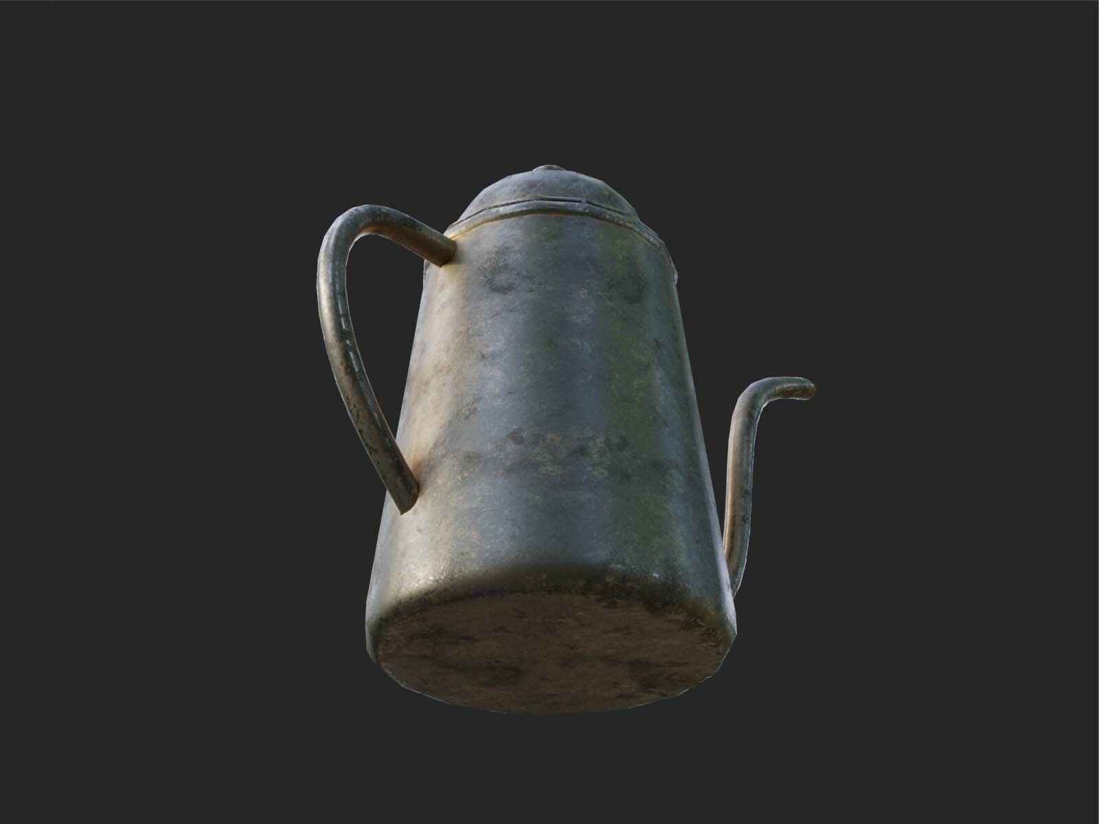ArtStation coffee pot Game Assets