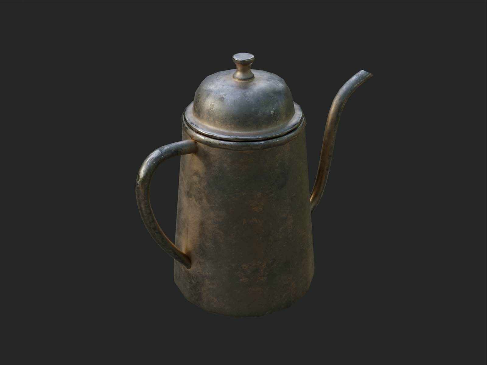 ArtStation coffee pot Game Assets