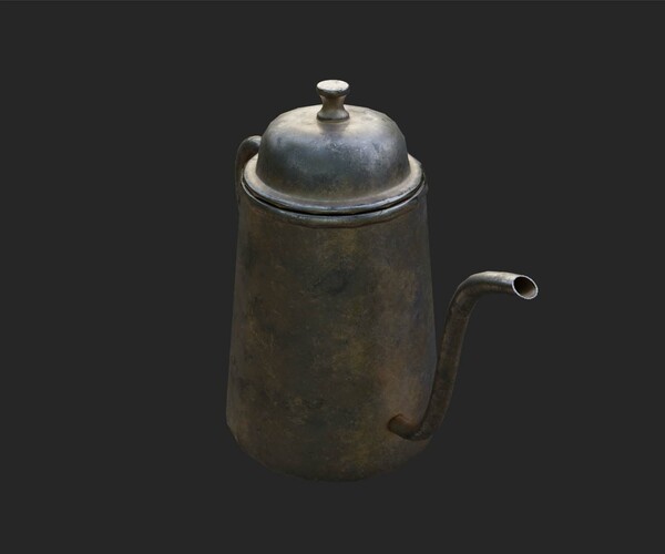 ArtStation coffee pot Game Assets