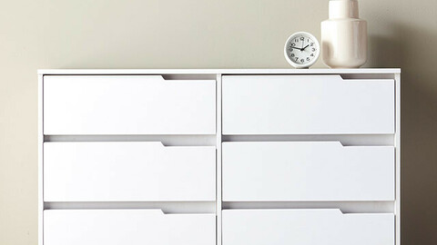 3-tier chest of drawers