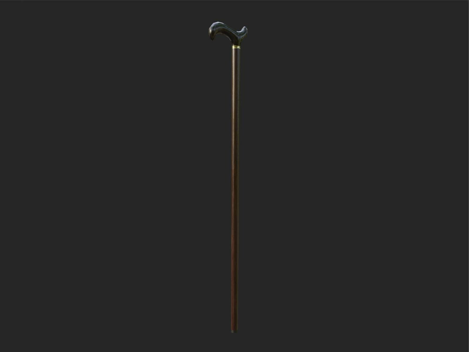 ArtStation - wood walking stick | Game Assets