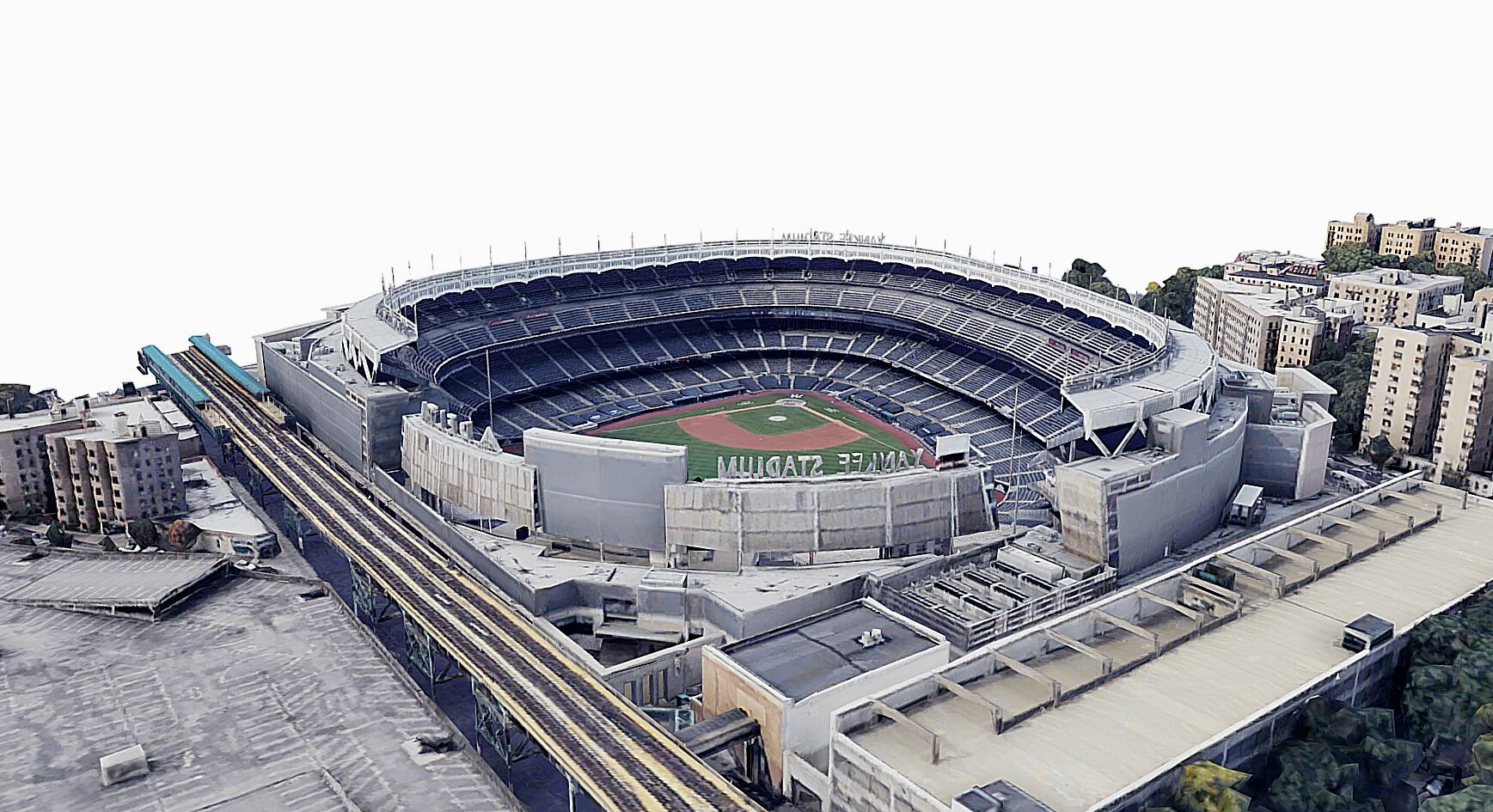 ArtStation - Yankee Stadium Drawing