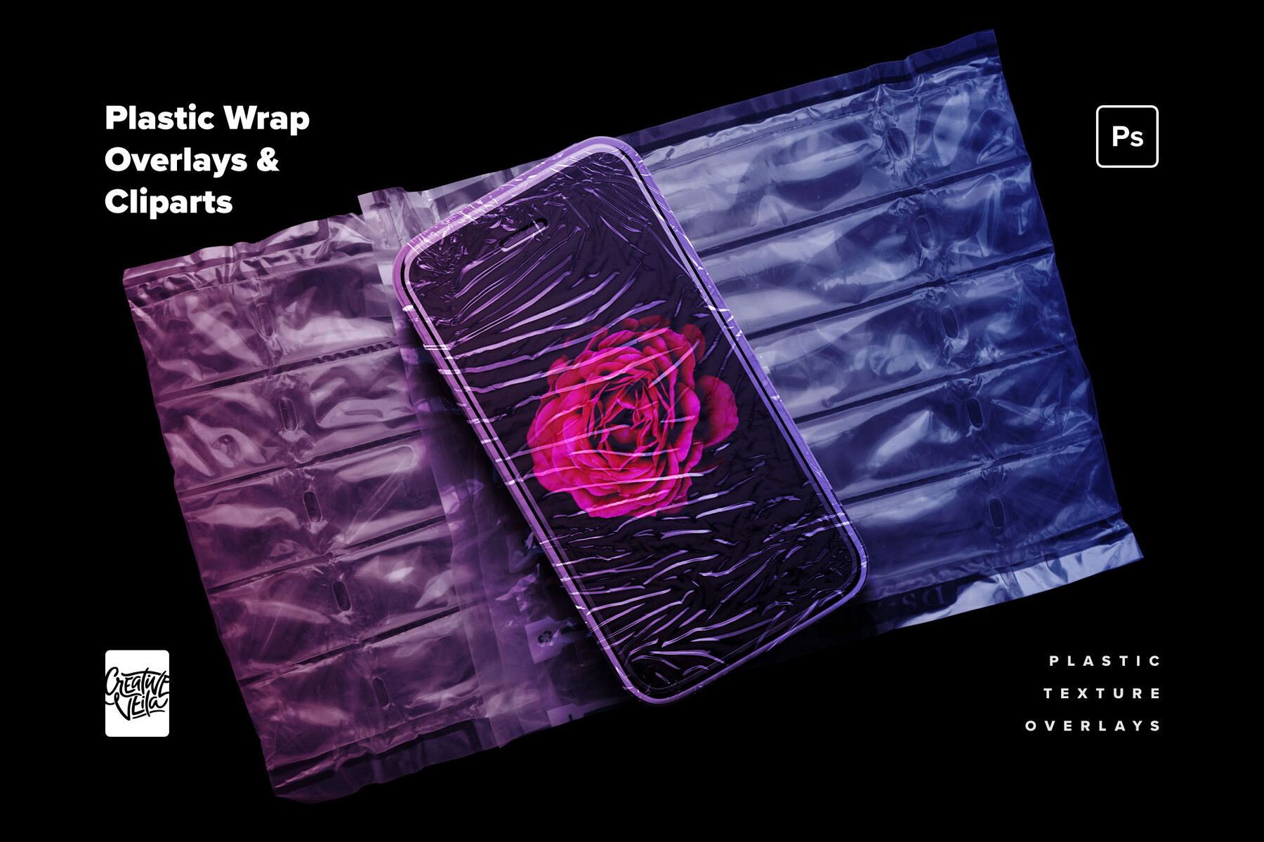 ArtStation Plastic Wrap Overlays And Cliparts Artworks