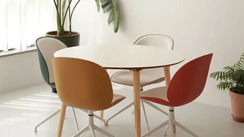 HPM Beetle Table Oval Dining Table