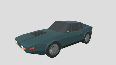Resources - Vehicles - Model Car - Saab Sonet III - Low Poly