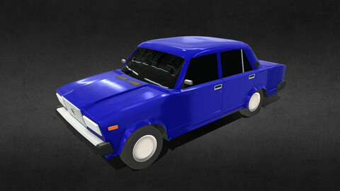 Resources - Vehicles - Model Car -  LADA 2107  Old