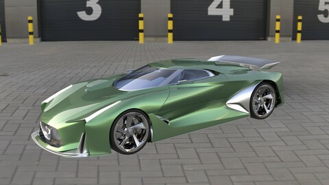 Nissan Vision Gran Turismo 3D model