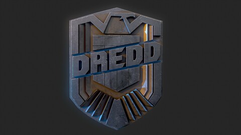 Badge Judge Dredd