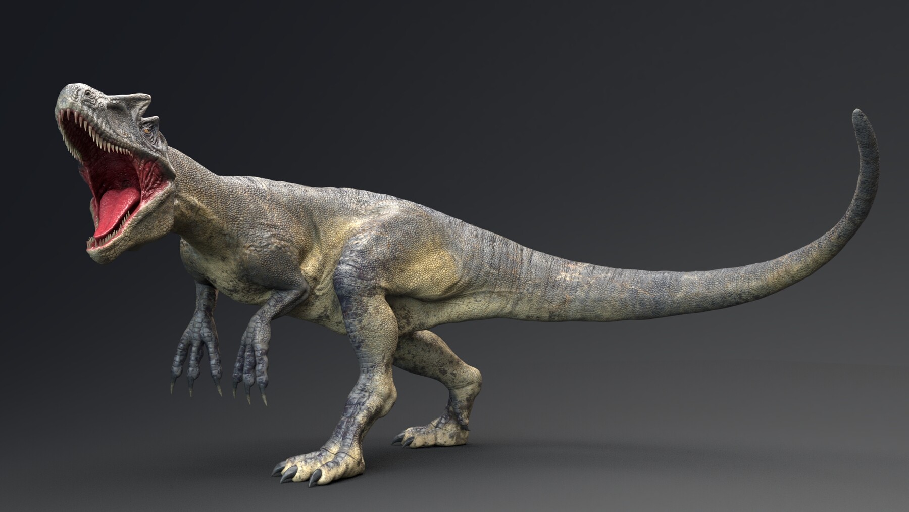 ArtStation - Dino idle animation