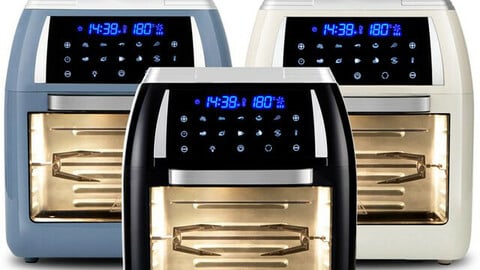 14L Large Capacity Stainless Steel Air Fryer Oven