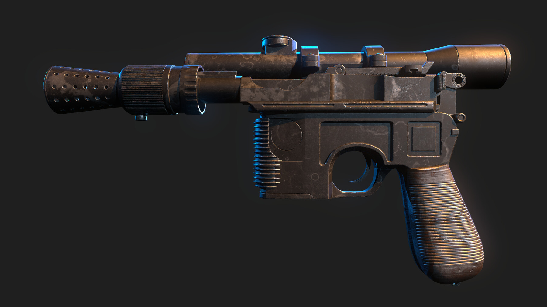 ArtStation - Han Solo Blaster | Resources