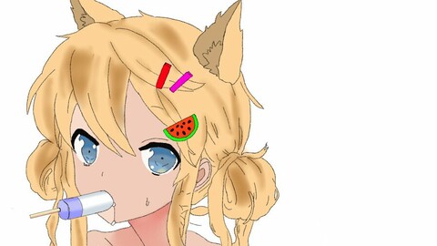 Catharine in swim where