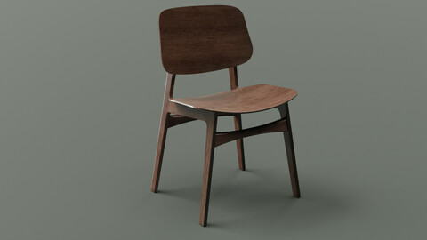 ArtStation - PHOTO REALISTIC WOOD CHAIR | Game Assets