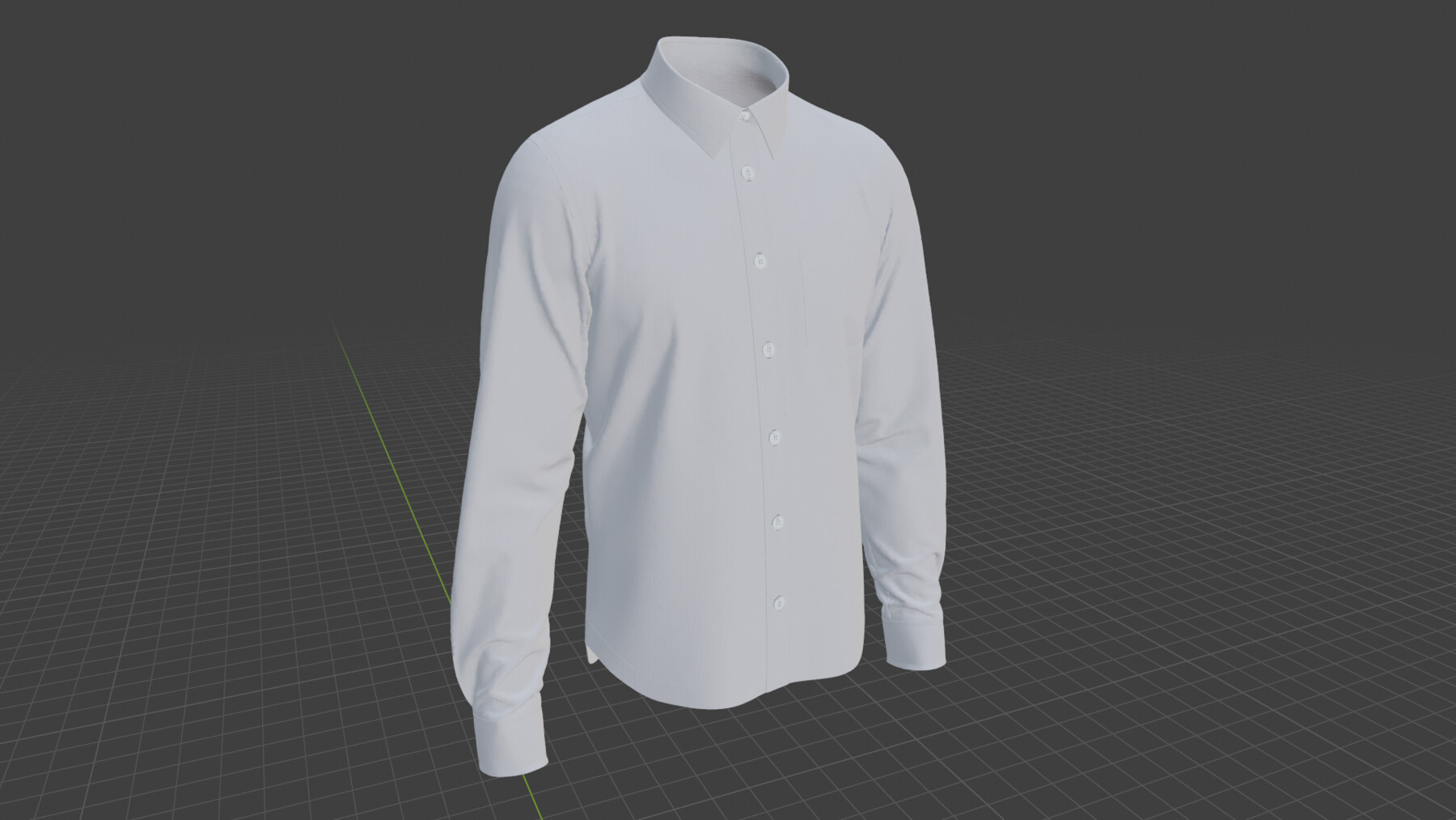 ArtStation - Classic Shirt - Slim Fit, Marvelous Designer, Clo3D +fbx ...