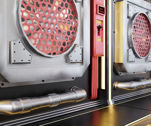 ArtStation - Propeller Panel for Sci-Fi scene | Resources