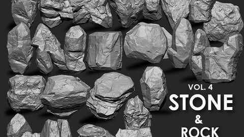 Stone & Rock IMM Brushes 25 in one Vol. 4