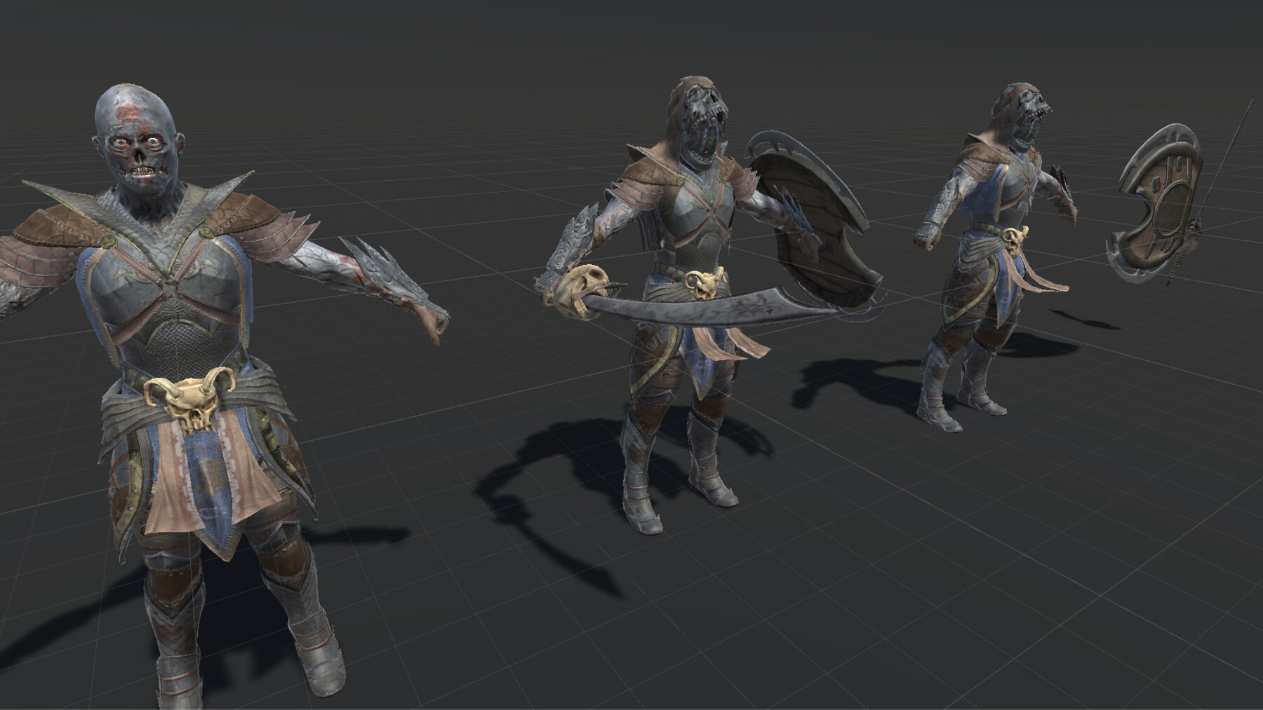 ArtStation - Undead Warrior Remaster ( Unreal + Unity ) | Game Assets