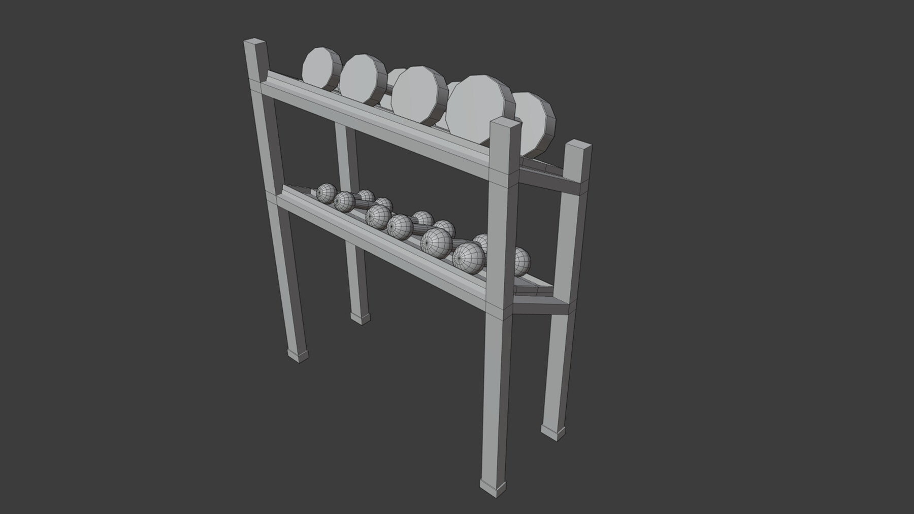 ArtStation - Weight Rack | Game Assets