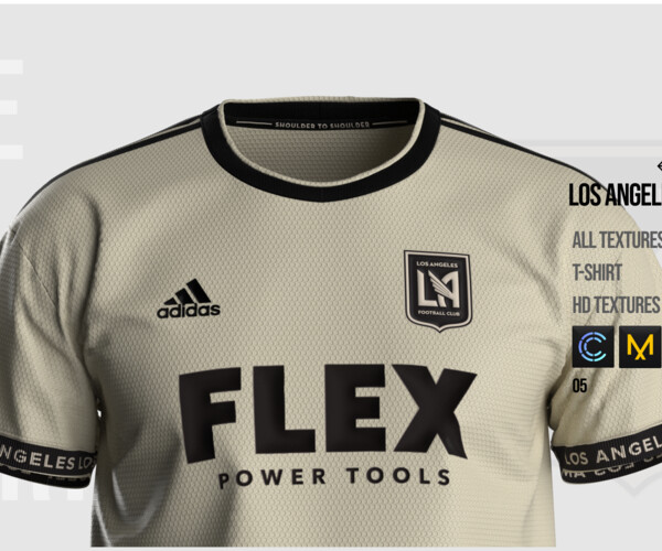 Flex Power Tools Adidas Los Angeles Football Club Medium Jersey