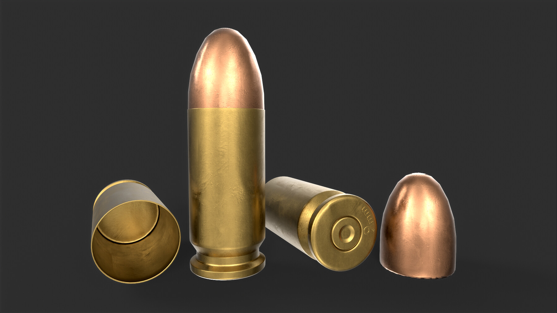 ArtStation - 9mm Bullet | Resources