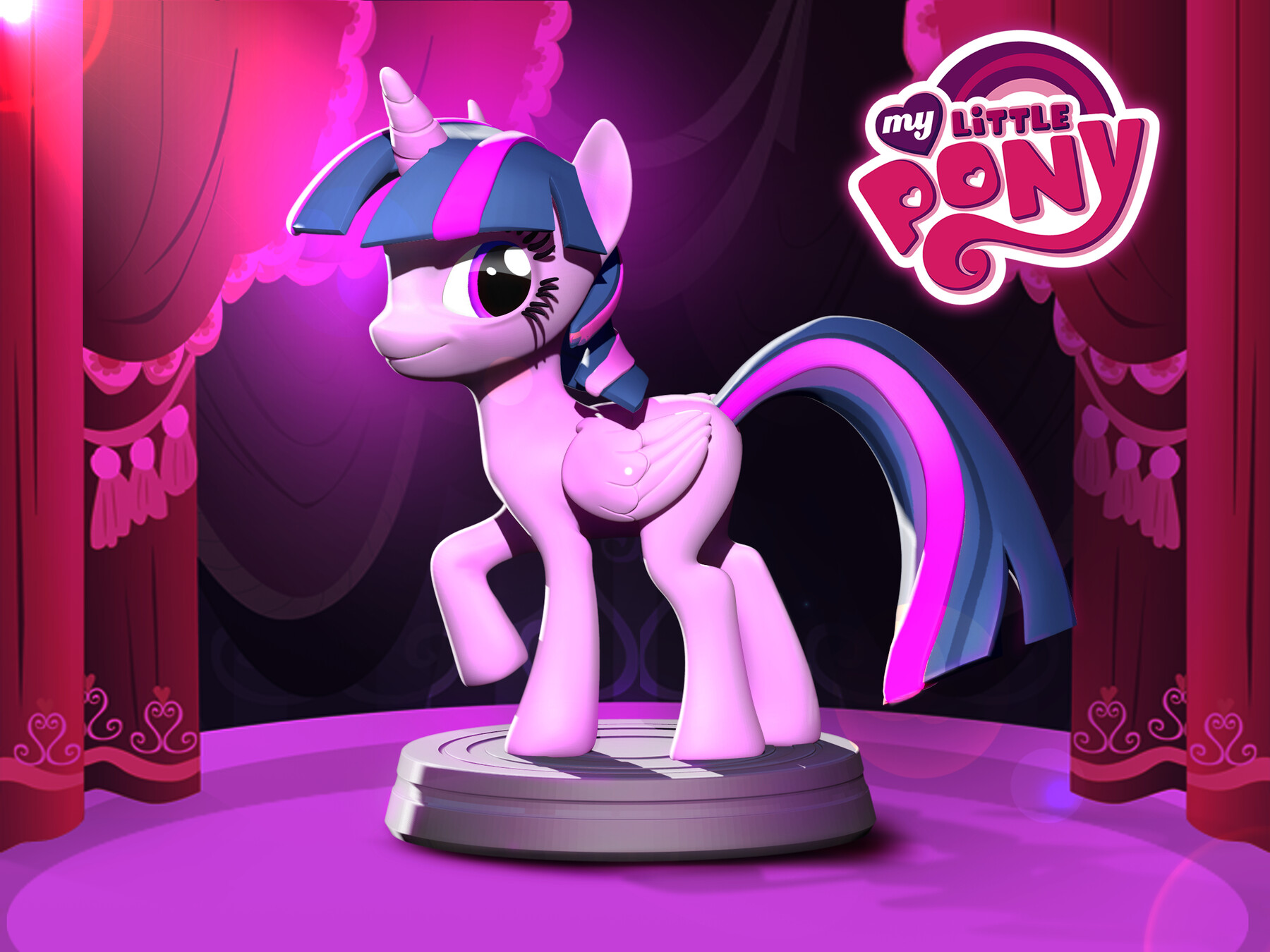 ArtStation - Twilight Sparkle - Little Pony 3D print model | Resources