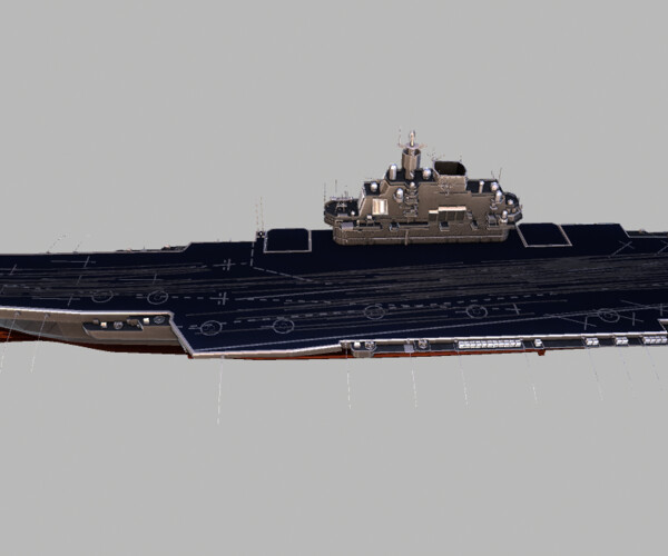 ArtStation - Aircraft Carrier | Game Assets