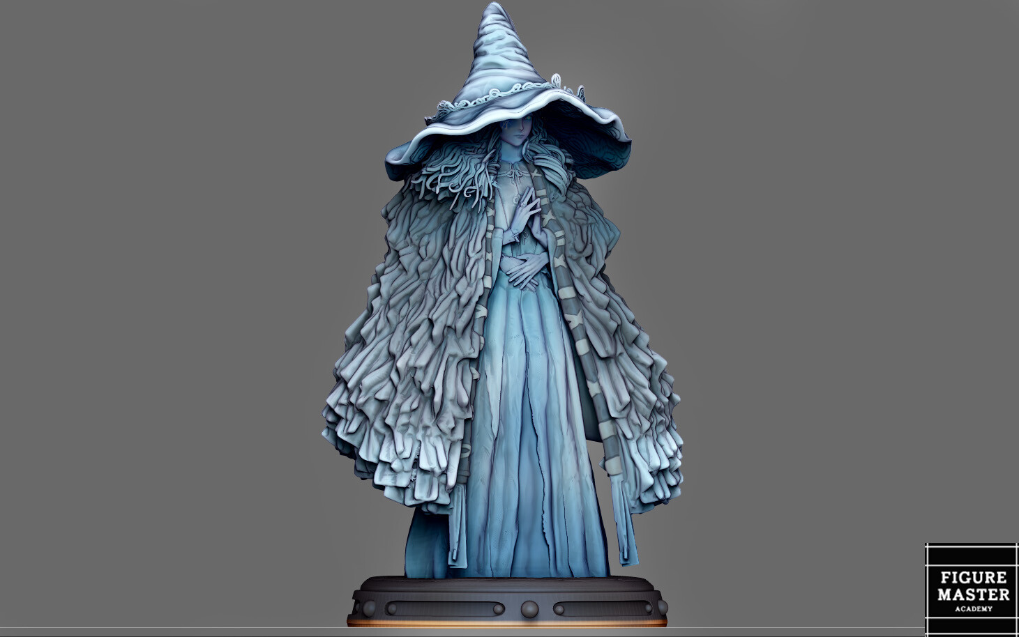 ArtStation - RANNI THE WITCH ELDEN RING CHARACTER GIRL 3D PRINT MODEL ...