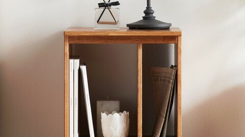 mini bedside side table shelf