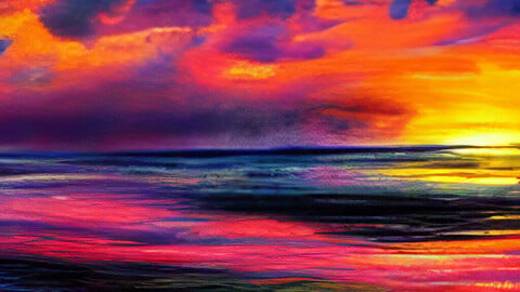 Sunset Painting