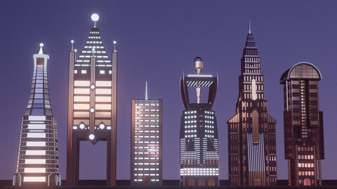 Aura Magnus Skyscrapers Vol 1