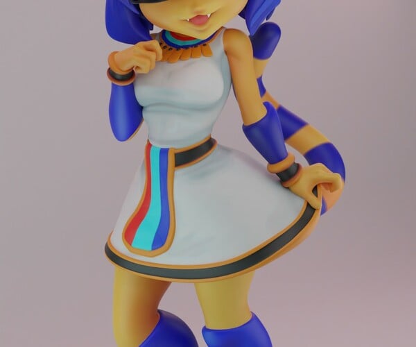 ArtStation - Mesugaki Ankha 3d Print | Resources