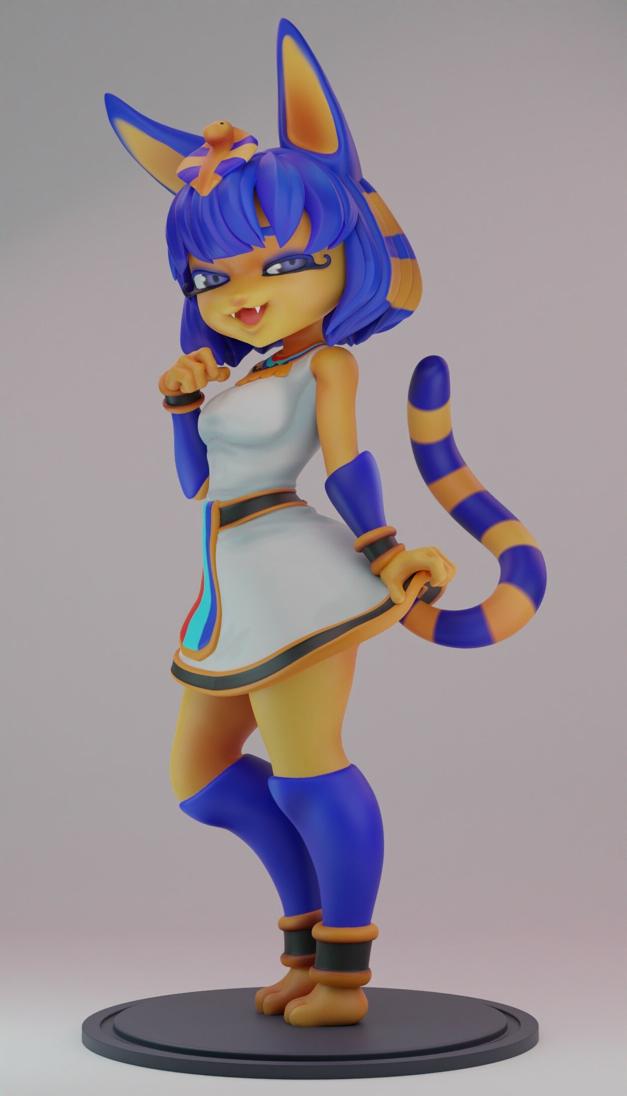 ArtStation - Mesugaki Ankha 3d Print | Resources