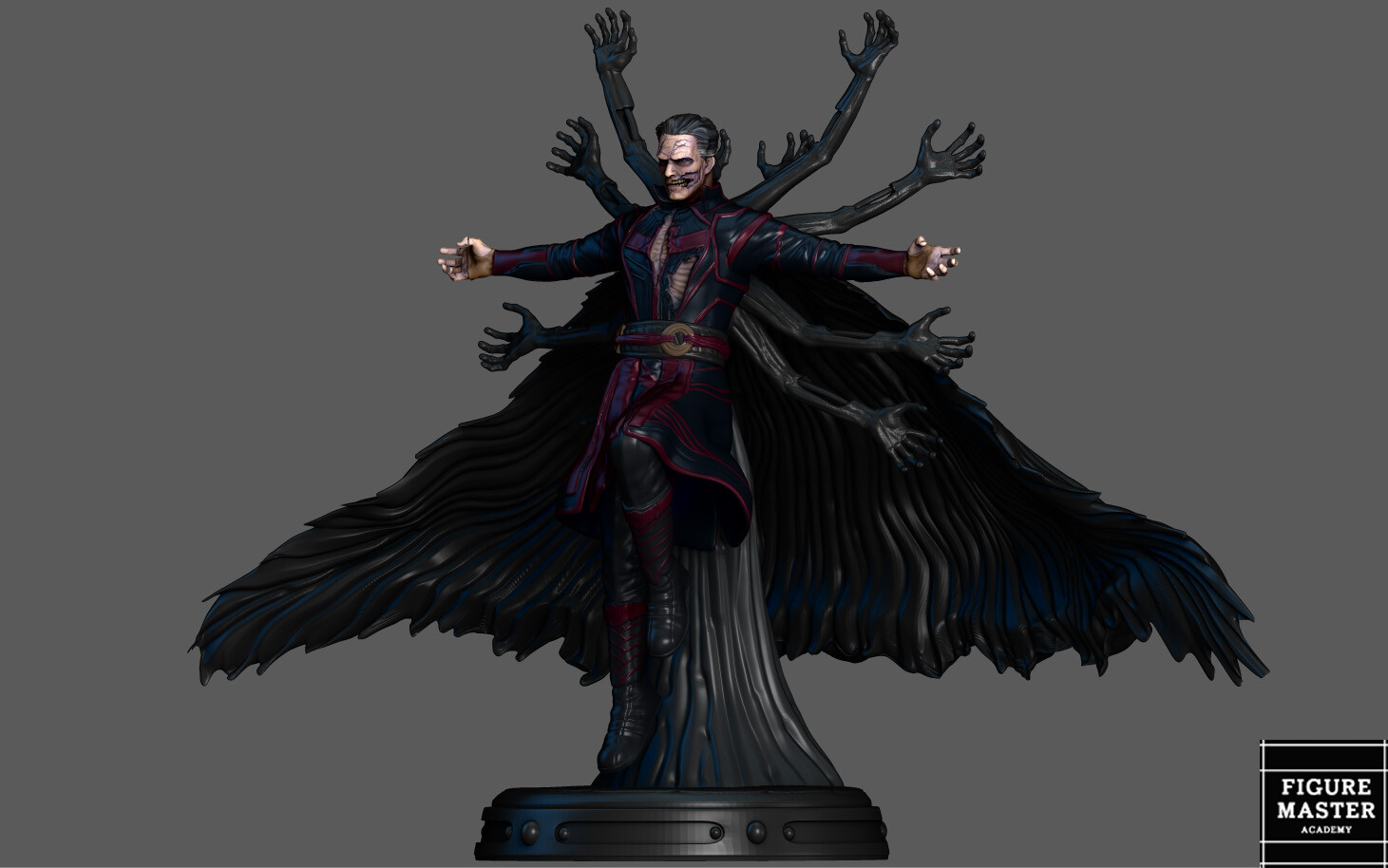 ArtStation - DOCTOR STRANGE ZOMBIE MULTIVERSE OF MADNESS MARVEL MCU 3D ...