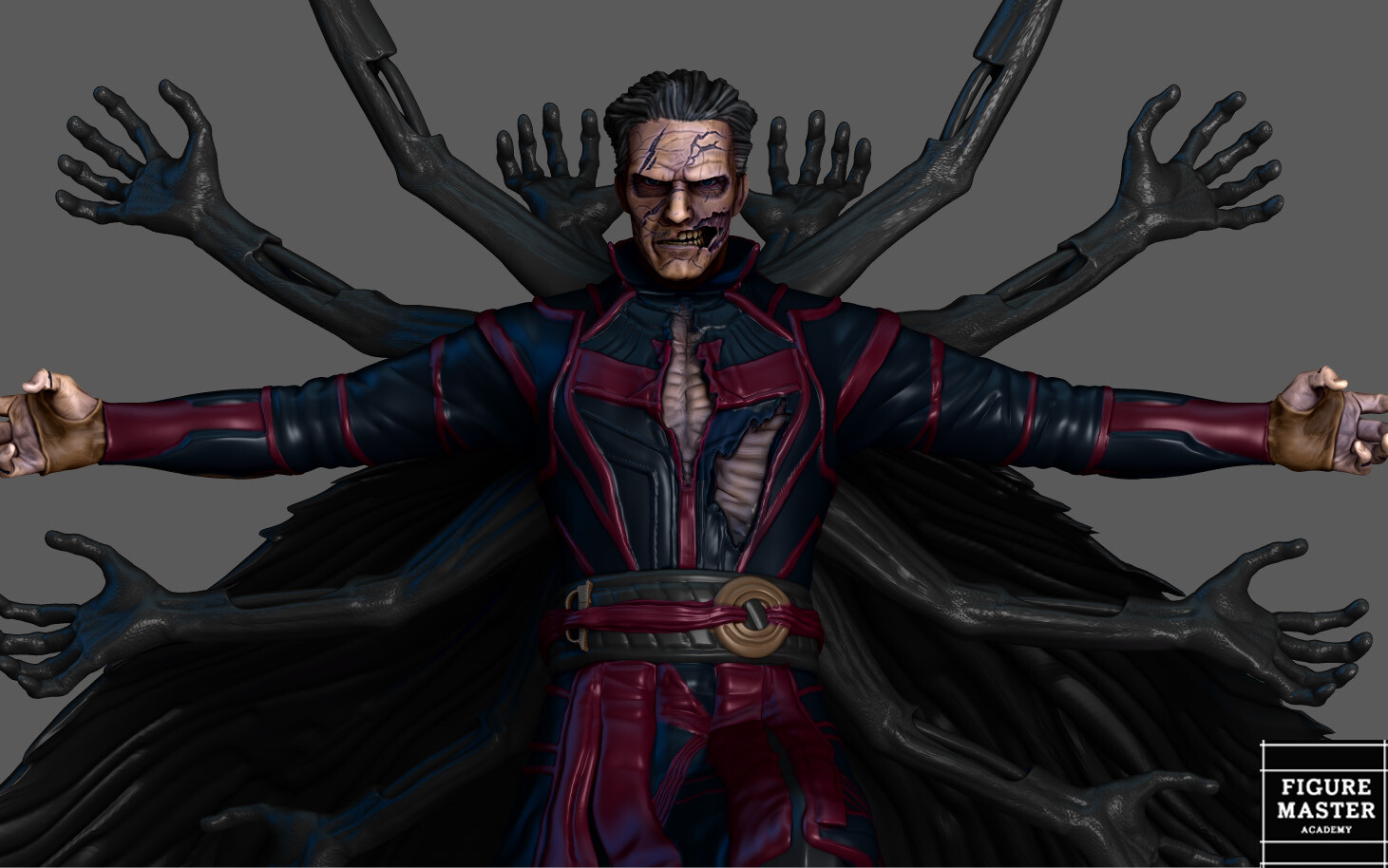 ArtStation - DOCTOR STRANGE ZOMBIE MULTIVERSE OF MADNESS MARVEL MCU 3D ...