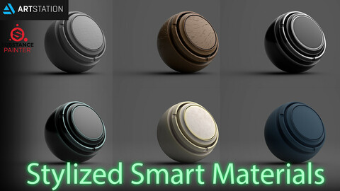 12 Stylized Smart Material (*.spsm)