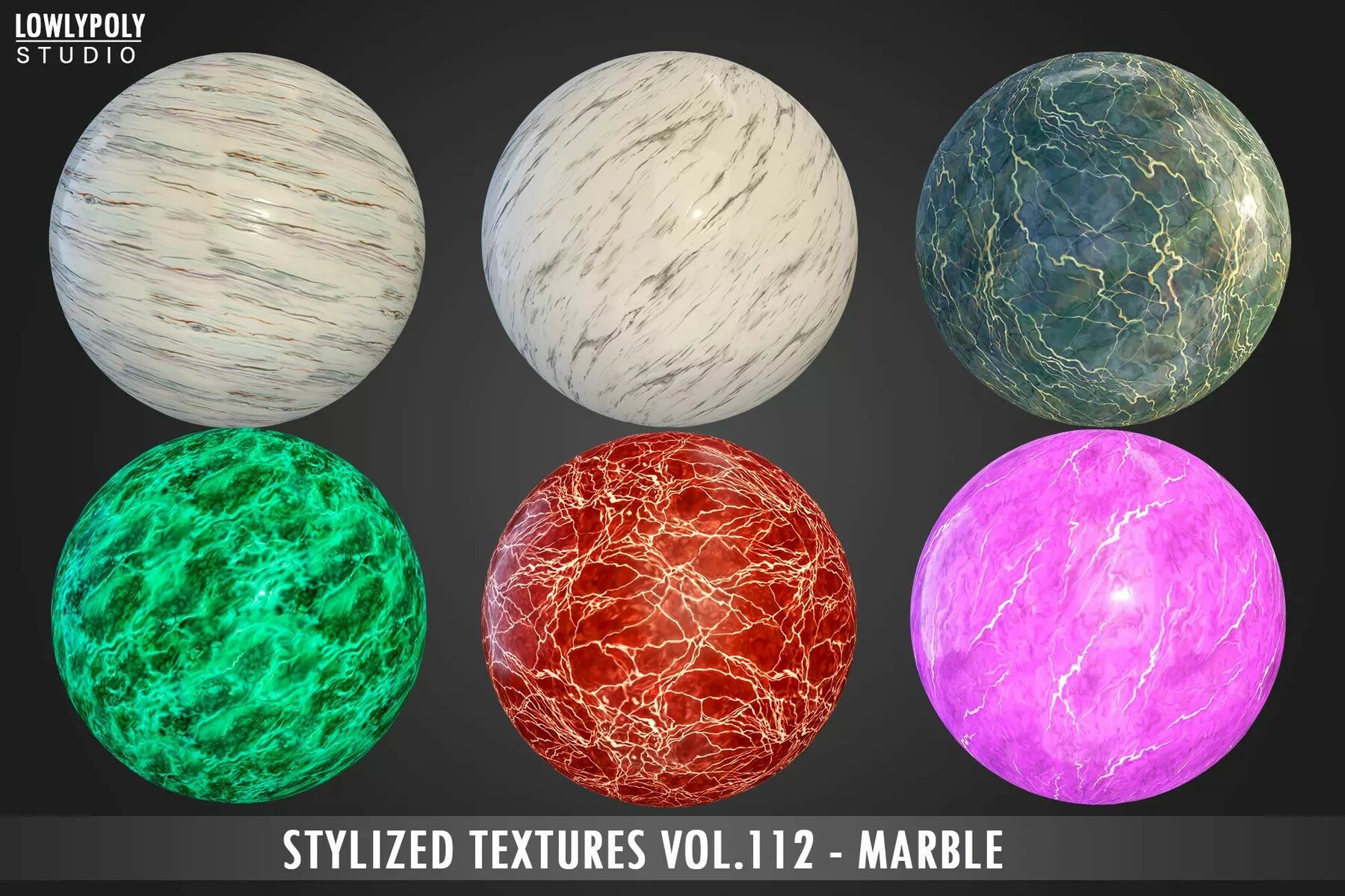 ArtStation - Marble Vol.112 - Game Textures | Game Assets