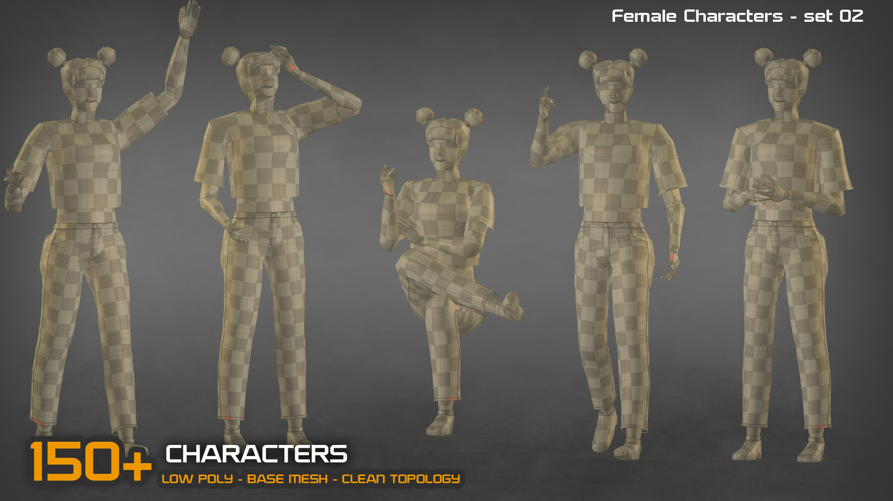 ArtStation - rs Life 2. Female characters