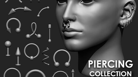 Piercing IMM Brush Pack (16 in One)